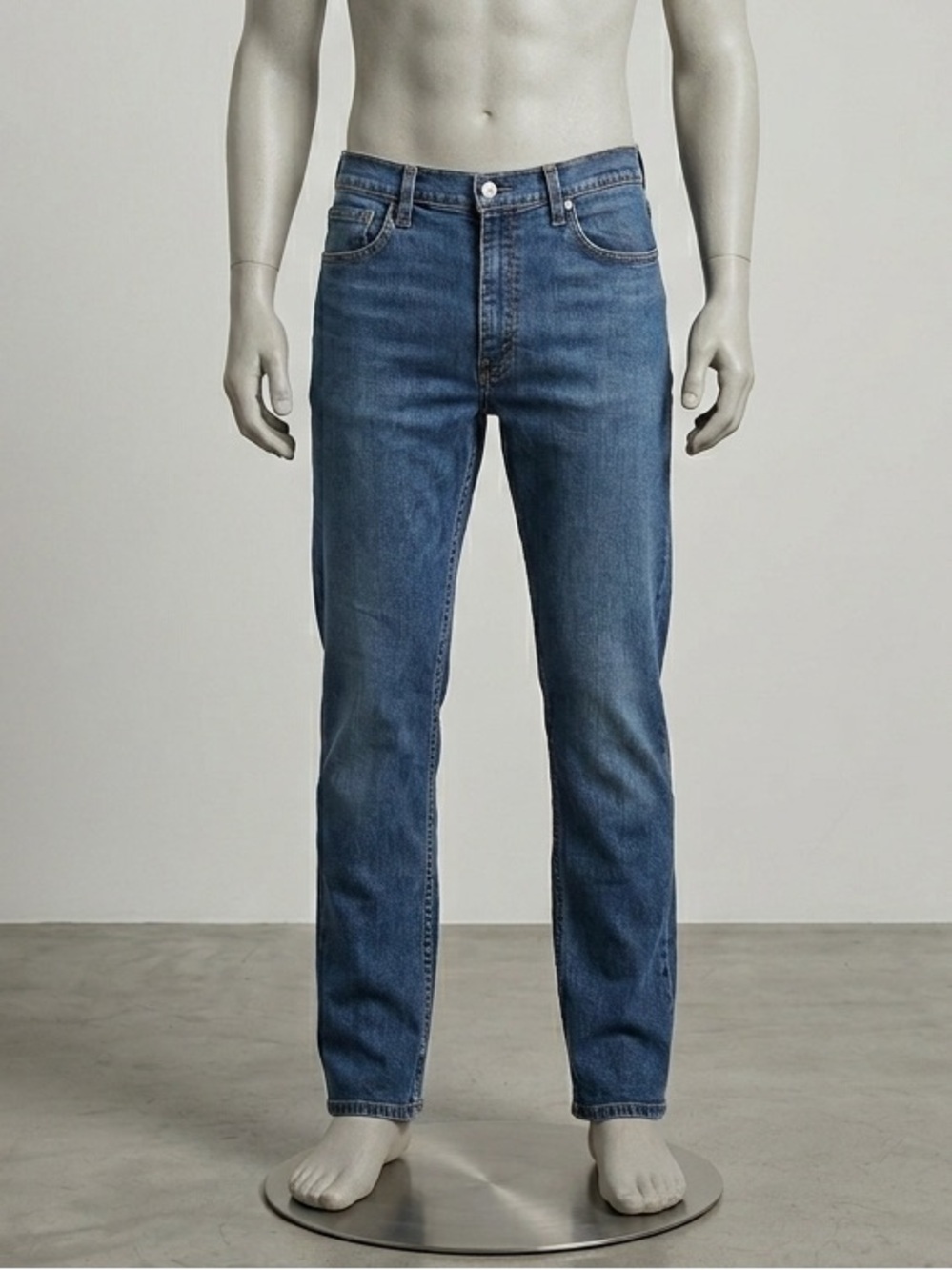 Levi's 505 Regular Fit Straight Leg Jeans 36x32  #MensJeans #Mediumwash